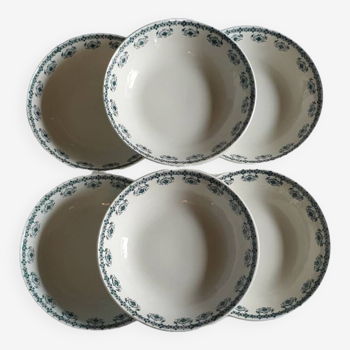 6 St Amand soup plates