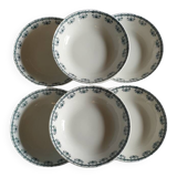 6 St Amand soup plates