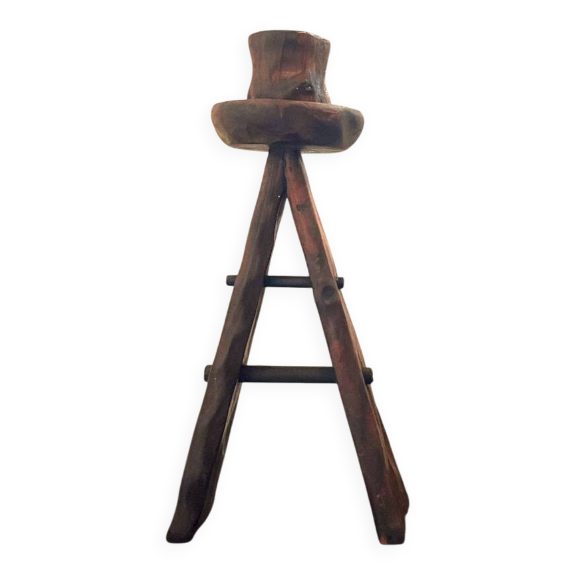 Brutalist chandelier