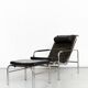 Chaise longue and ottoman Gabriele Mucchi "Genni" for Zanotta