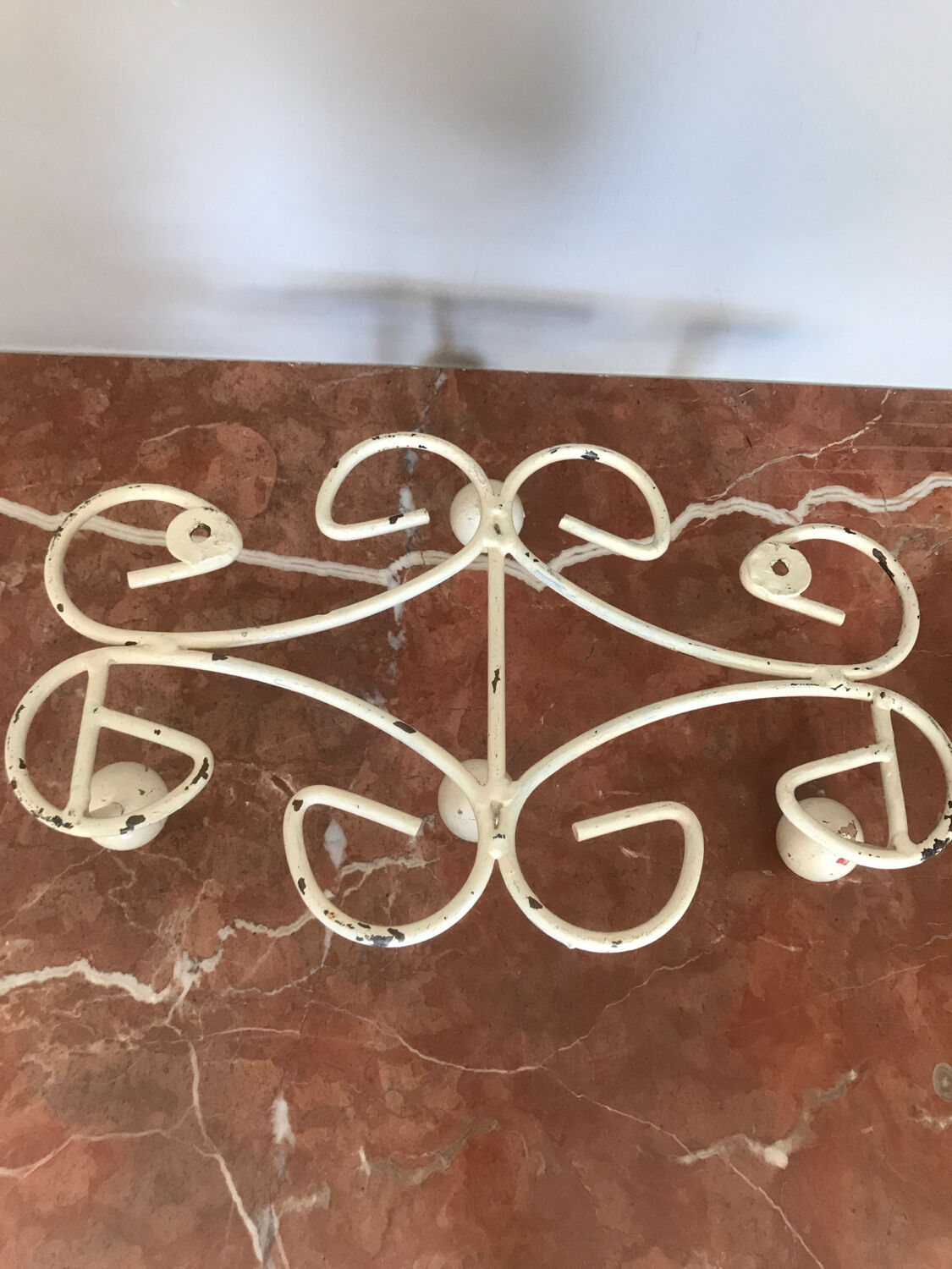 Pretty vintage wrought iron hook