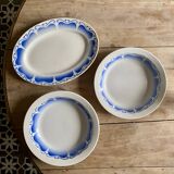 Set of 3 vintage dishes