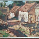 Floch Lionel Huile Paysage de village