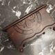 Breton box in chiseled wood - vintage