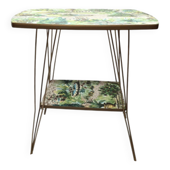 Vintage French Side Table From The 60s