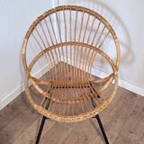 Rattan armchair