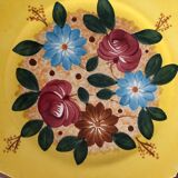 5 assiettes Longwy et un plat