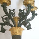 Bronze appliques Charles X Restoration period 19th century