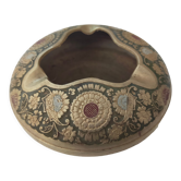 Cendrier en laiton cloisonné