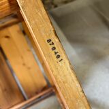 Suite de 4 chaises en pin par André Sornay