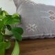 Vintage purple sabra Berber cushion