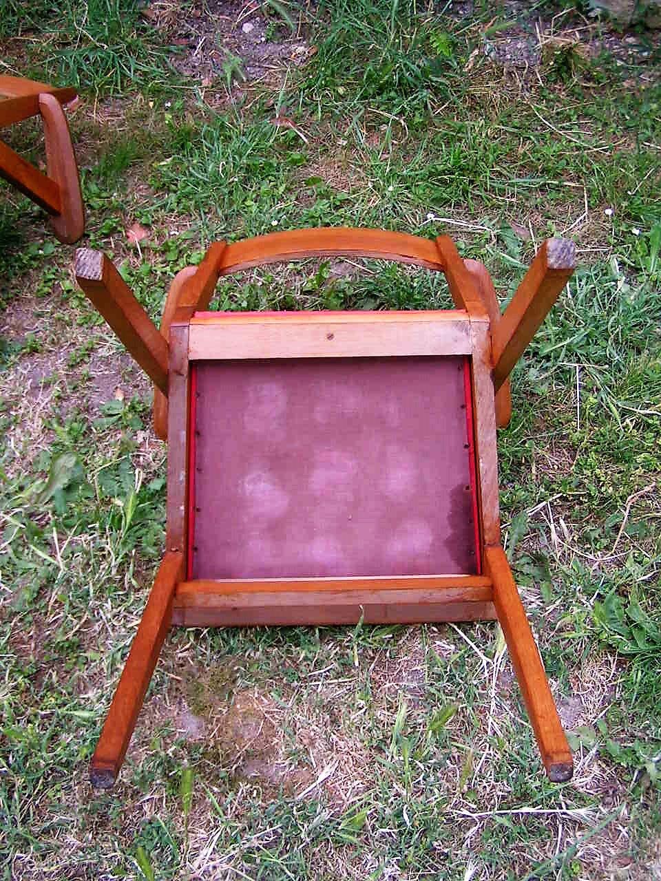 Bridge armchairs 60s