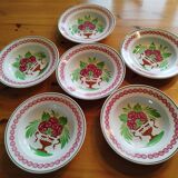 Set de 6 assiettes creuses