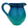 Vintage Mid-Century Ceramic Pitcher in Ombré Style