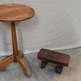 Small brutalist stool