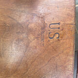 US army landing wooden folding chair