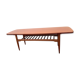 Table low vintage teak scandinavian design