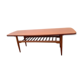 Table basse vintage en teck design scandinave