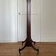 Antique fireplace screen in tapestry and mahogany