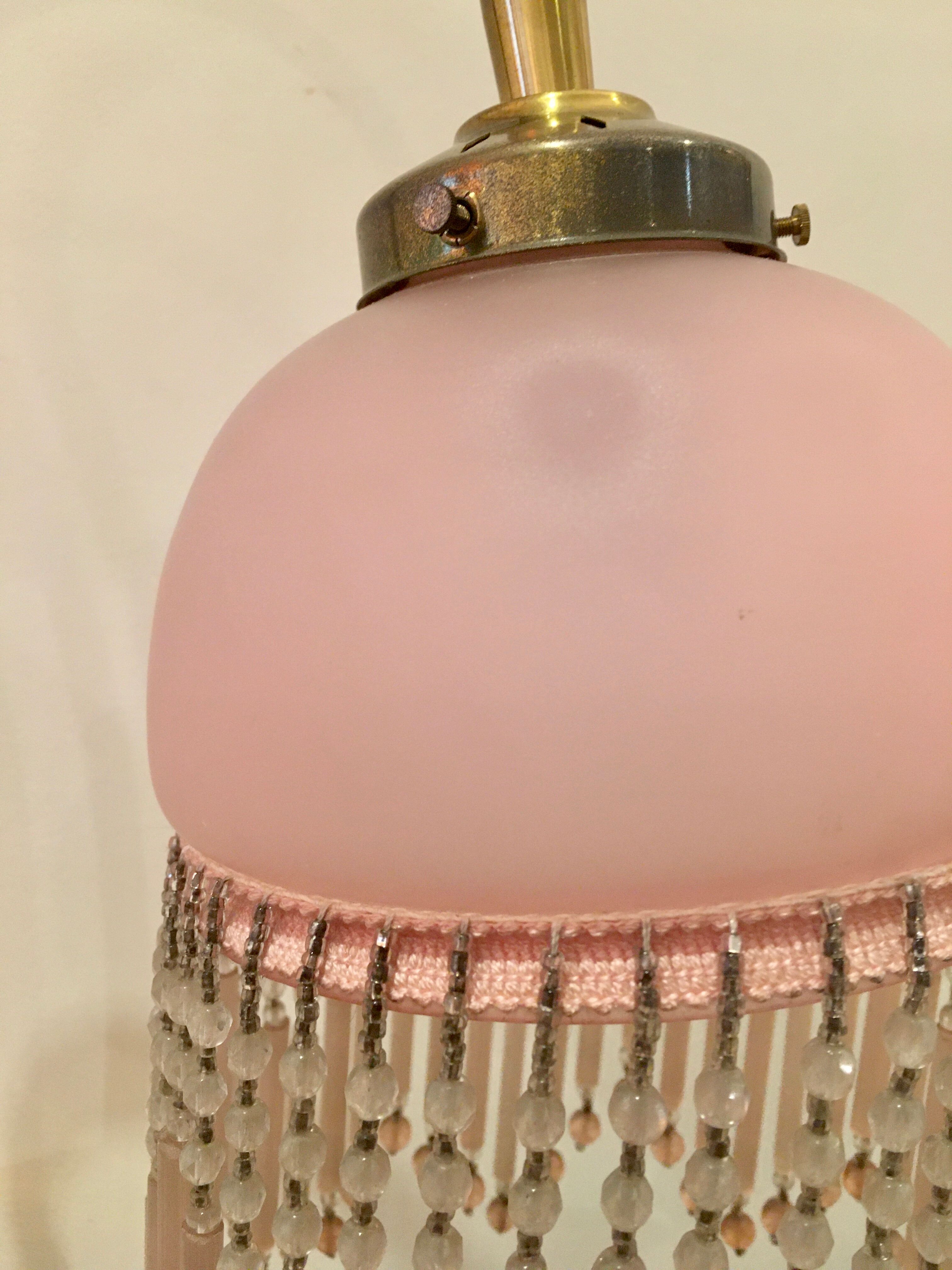 Swan collar and stamps lamp