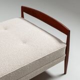 Scandinavian daybed in teak and cane Denmark 1960