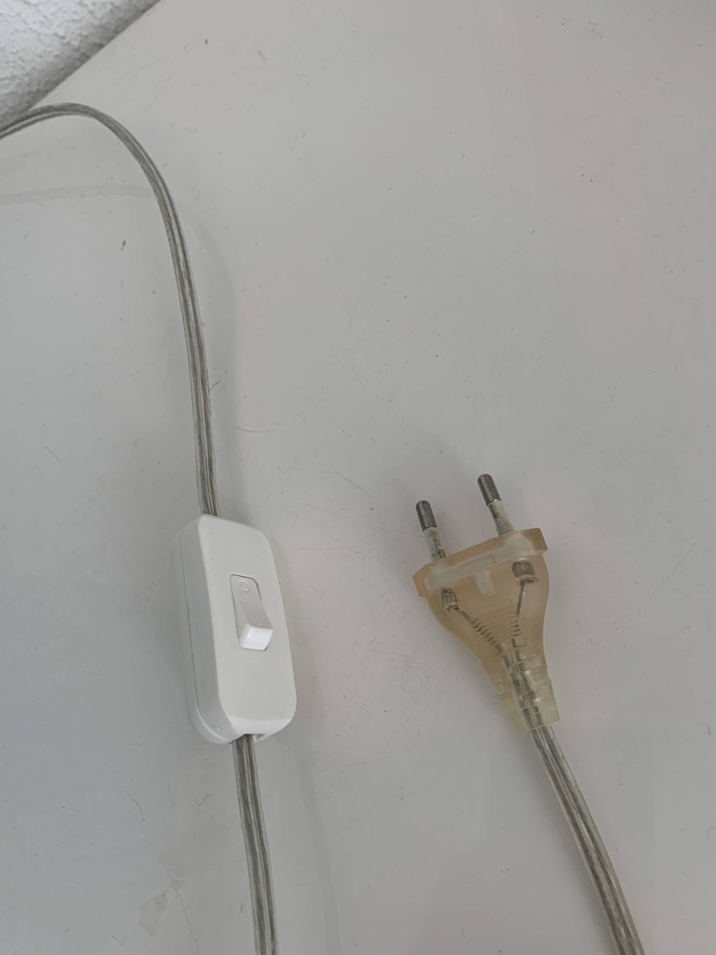 Vintage 1980 Kare Moon blue design lamp - 37 cm