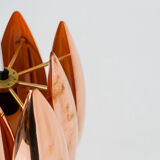 Rare copper “Kastor” pendel by Jo Hammerborg for Fog &