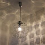 Murano glass globe pendant lamp
