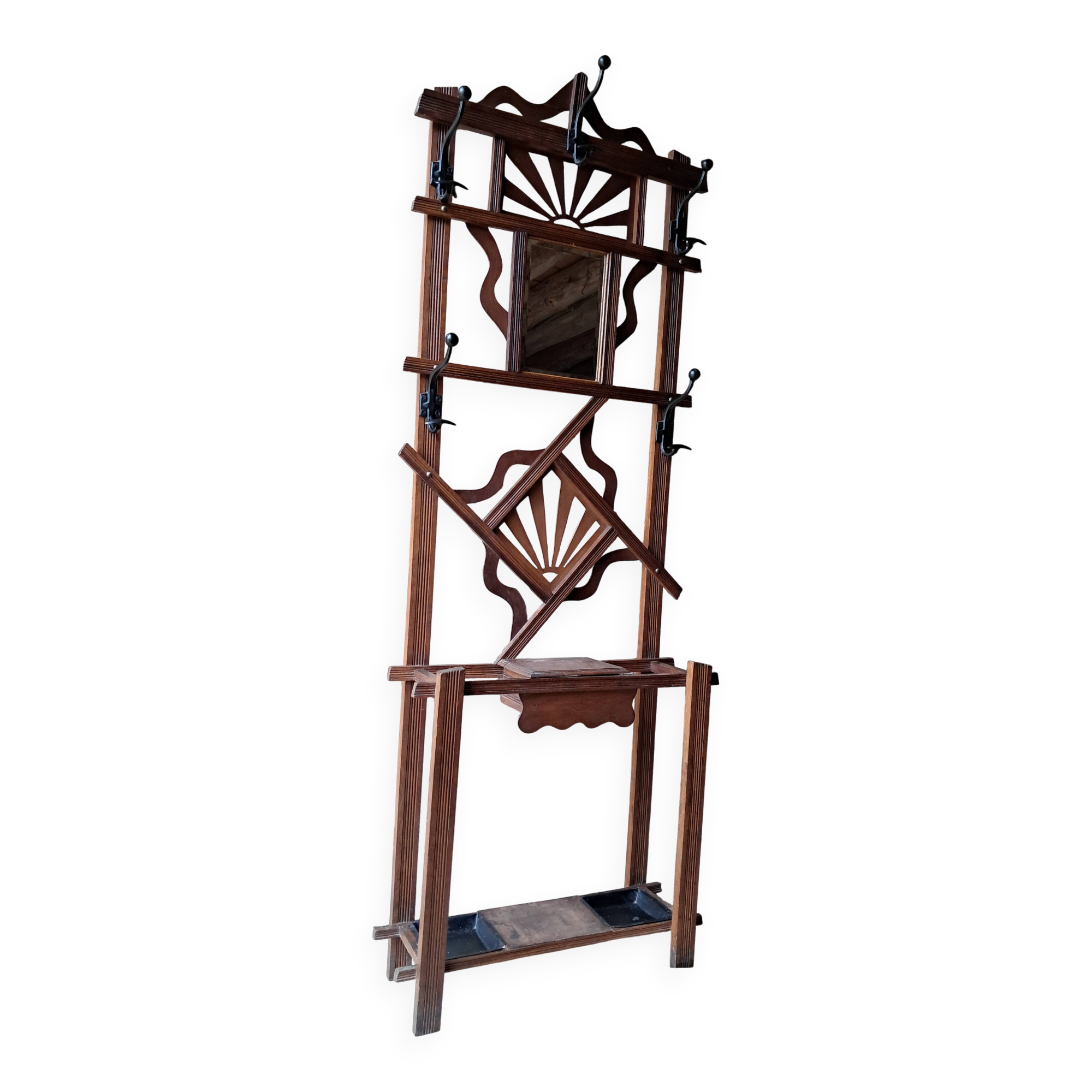 Coat rack umbrella stand 1930s 1940s