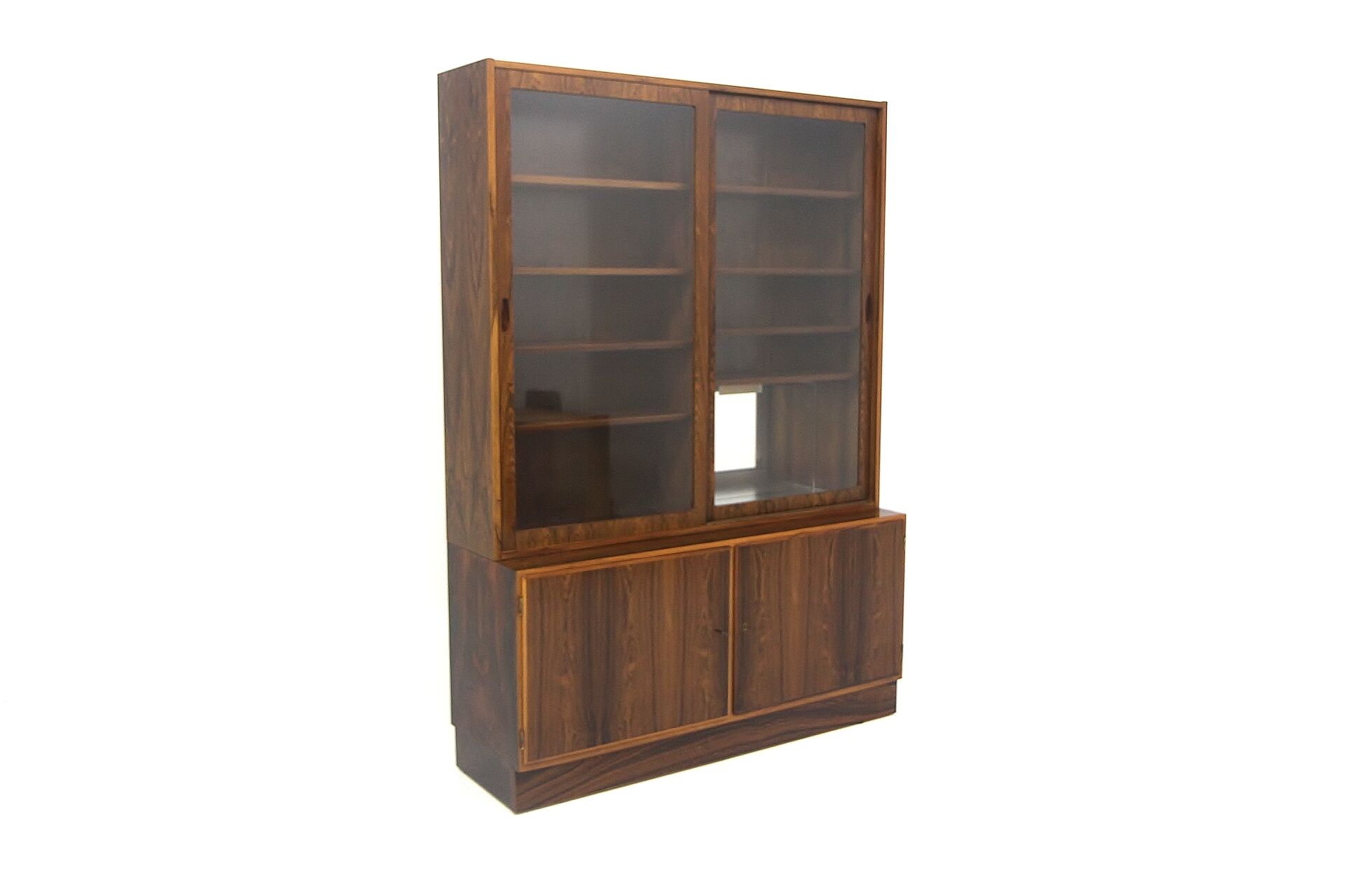 Rosewood cabinet/display case, Poul Hundevad, Denmark, 1960