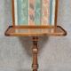 Reading table in walnut with fabric screen – Napoleonic III period
