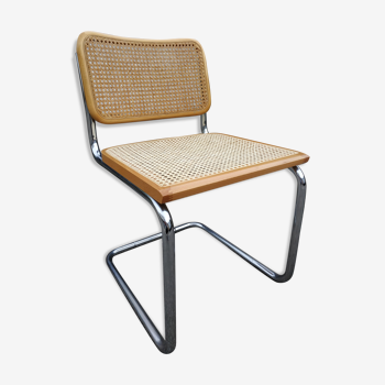 Chaise cannée B32 Marcel Breuer années 70