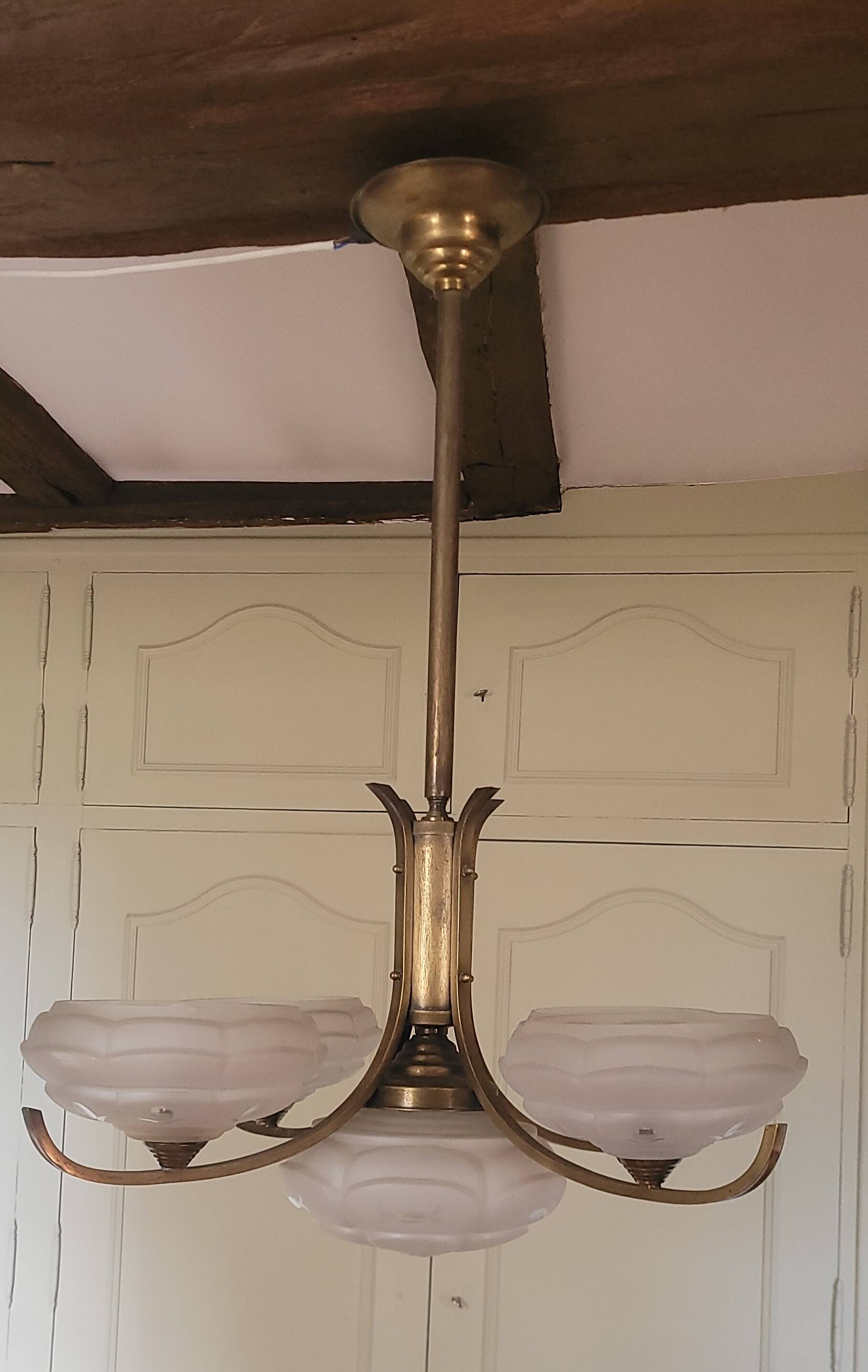 Vintage chandelier from the 70s