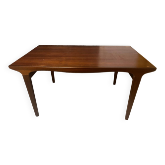 Table à manger scandinave année 60 en teck