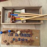 Parlor croquet game