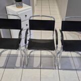 Set of 3 Cantilever armchairs, 1970s