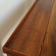 Old schoolboy walnut desk
