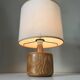 Vintage pine lamp - 70s