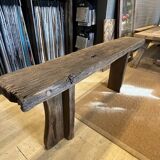 Console chêne massif ancien centenaire