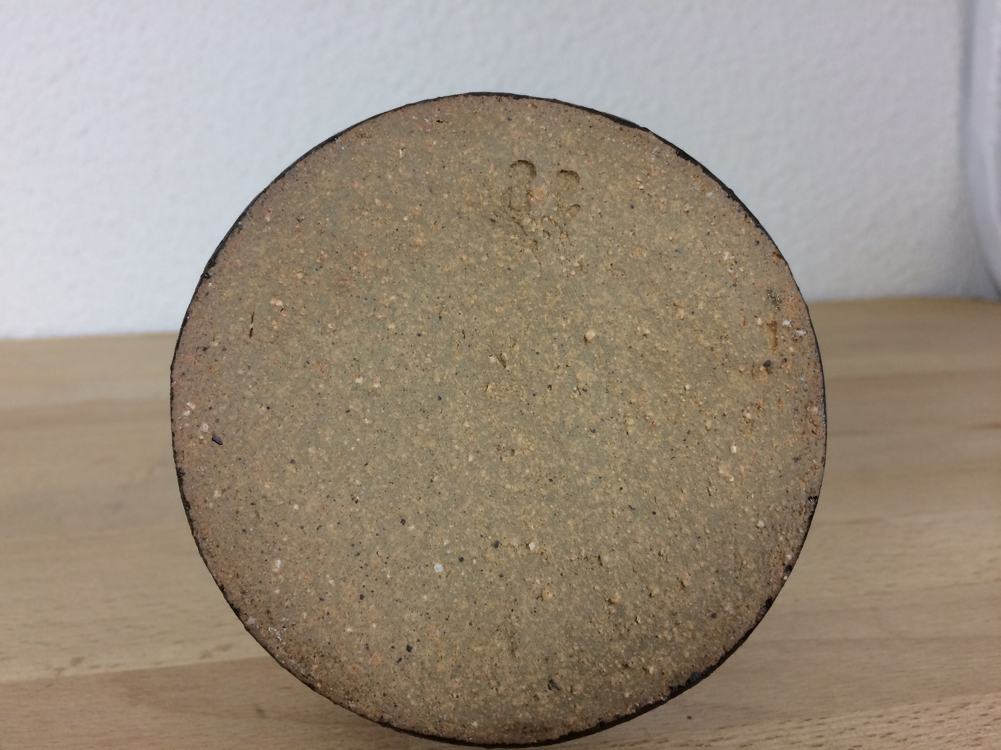 White ceramic modernist vase