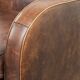 Sheepskin armchair with a timeless design and stunning warm colours