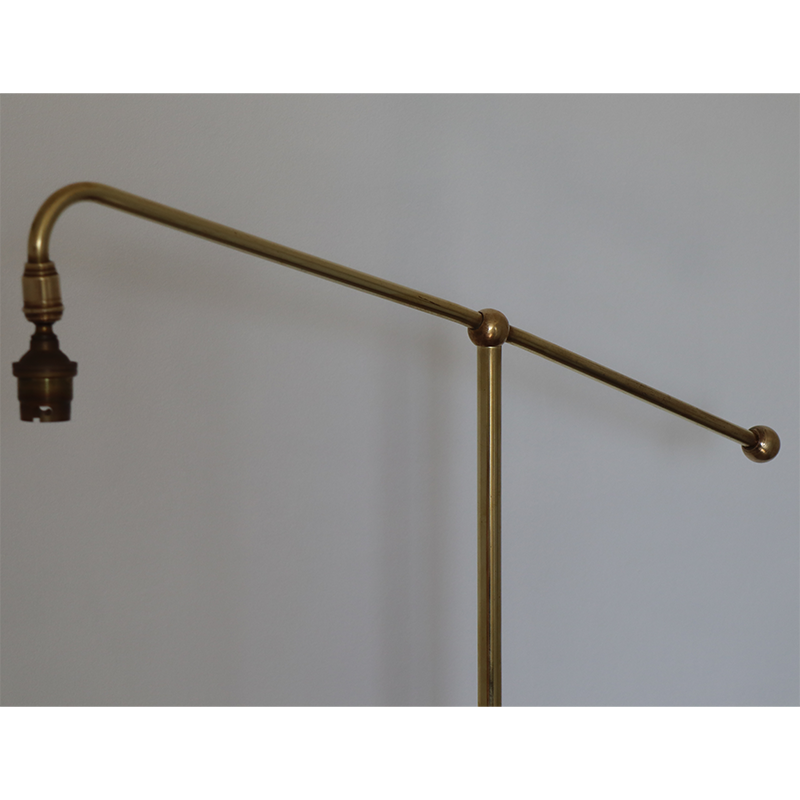 Vintage brass lamp 1950