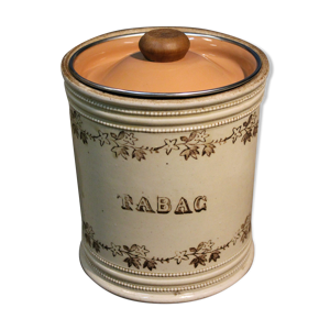 Pot à tabac céramique