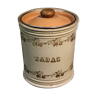 Pot à tabac céramique fin XIXème siècle