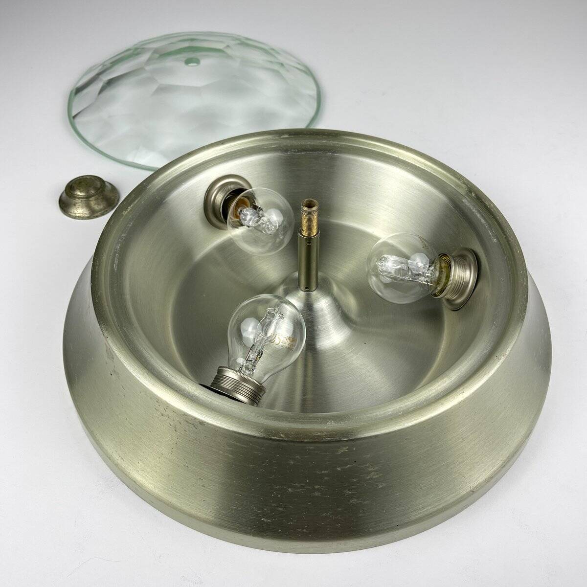 Vintage Italian ceiling lamp by Pia Guidetti Crippa for Lumi, 1960s.