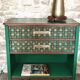 Vintage solid wood chest of drawers - unique handcrafted creation.