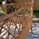 Rattan bed