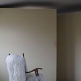 Henning Kjærnulf, armchair reupholstered in long-haired Icelandic sheepskin, 1950