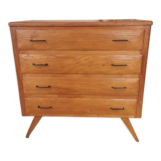 50's chest of drawers, compass feet