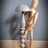 Grey wood hat holder 1